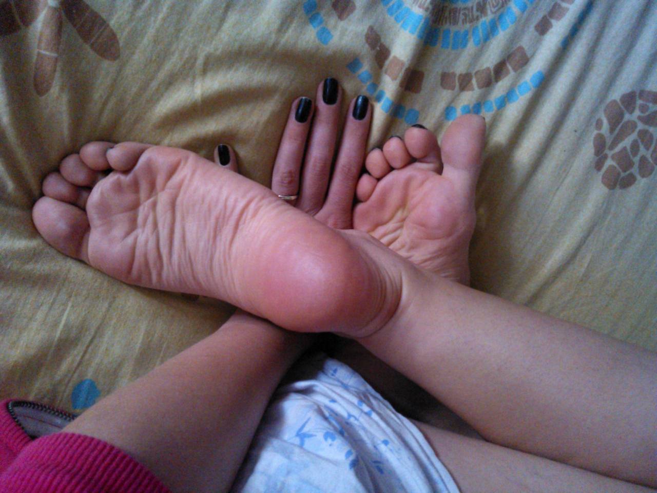 Pieds féminins sexy