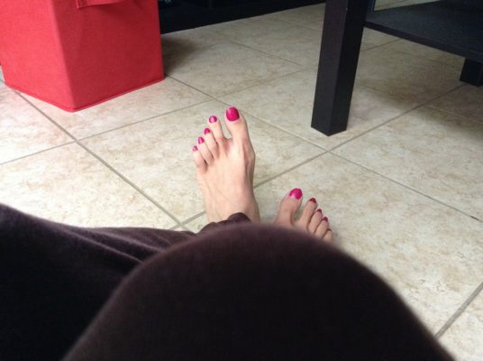 pieds-vernis